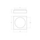 Vuoto LED Wall Sconce (3701.18)