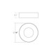 Ilios LED Surface Mount (3735.03)