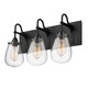 Sonneman - 4288.25 - Three Light Bath Bar - Chelsea - Satin Black