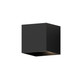 Sonneman - 7522.97 - LED Wall Sconce - Qube - Textured Black