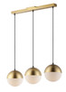 ET2 - E20363-92MG - LED Pendant - Half Moon - Metallic Gold