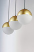 Half Moon LED Pendant (E20363-92MG)