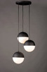 Half Moon LED Pendant (E20364-92BK)