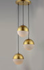 Half Moon LED Pendant (E20364-92MG)