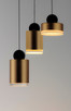 Nob LED Pendant (E20863-75BKGLD)