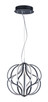 ET2 - E21174-BK - LED Pendant - Aura - Black