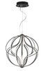 ET2 - E21176-BK - LED Pendant - Aura - Black