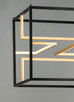 Chamber LED Pendant (E21224-BKGLD)