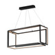 ET2 - E21266-BK - LED Linear Pendant - Penrose - Black
