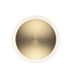 ET2 - E21540-90BKGLD - LED Wall Sconce - Saucer - Black / Gold
