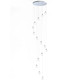 ET2 - E21569-18PC - LED Pendant - Dewdrop - Polished Chrome