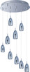 ET2 - E22248-PC - Nine Light Pendant - Bullet - Polished Chrome
