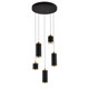 ET2 - E22945-BKGLD - LED Pendant - Cuff - Black / Gold