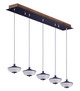 ET2 - E23155-126BRZGLD - LED Pendant - Bella - Bronze / Gold