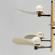 Pearl LED Chandelier (E24075-BKNAB)