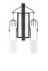 ET2 - E24172-93BKAL - LED Wall Sconce - Capsule - Black / Brushed Aluminum