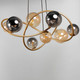 Planetary LED Chandelier (E24188-148GLD)