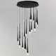 Pierce LED Pendant (E24230-122BK)