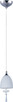 ET2 - E24351-11PC - One Light Mini Pendant - Chute - Polished Chrome