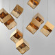 Ice Cube LED Pendant (E24689-26FG)