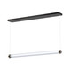 ET2 - E24833-75GM - LED Linear Pendant - Vanish - Gunmetal