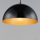 Hemisphere LED Pendant (E24902-GBGLD)