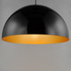 Hemisphere LED Pendant (E24906-GBGLD)