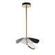 ET2 - E24964-WTBKGLD - LED Pendant - Carmen - Black / Gold