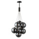 ET2 - E25087-142BK - LED Pendant - Burst - Black