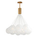 ET2 - E25088-54GLD - LED Pendant - Burst - Gold