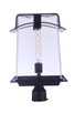 Smithy One Light Outdoor Post Mount (ZA6025-ABZ)