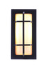 Bulkhead Rectangular One Light Outdoor Bulkhead (ZA6102-TB)