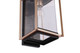 Metalwork One Light Outdoor Wall Lantern (ZA6504-MNSB)