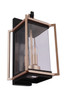 Metalwork Three Light Outdoor Wall Lantern (ZA6514-MNSB)