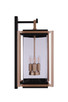 Metalwork Four Light Outdoor Wall Lantern (ZA6534-MNSB)
