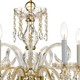 Traditional Crystal Five Light Chandelier (1005-PB-CL-MWP)