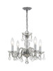 Crystorama - 1064-CH-CL-I - Four Light Mini Chandelier - Traditional Crystal - Polished Chrome