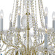 Traditional Crystal 12 Light Chandelier (1112-PB-CL-MWP)