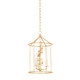 Troy Lighting - F1812-VGL - Three Light Lantern - Adrienne - Vintage Gold Leaf