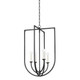 Troy Lighting - F3218-BI - Four Light Lantern - Kael - Black Iron