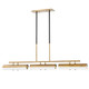 Troy Lighting - F3248-PBR/SBK - LED Linear Pendant - Titus - Patina Brass
