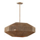 Laken Four Light Chandelier (F3624-PBR)