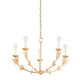 Troy Lighting - F4428-VGL - Five Light Chandelier - Florian - Vintage Gold Leaf