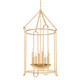 Troy Lighting - F4625-VGL - Eight Light Lantern - Lassen - Vintage Gold Leaf