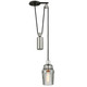 Troy Lighting - F5992-GRA/PN - One Light Pendant - Citizen - Graphite And Polished Nickel