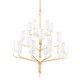 Troy Lighting - F61620-GL - 20 Light Chandelier - Juniper - Gold Leaf