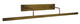 House of Troy - DSL36-71 - Six Light Picture Light - Slim-line - Antique Brass