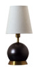House of Troy - GEO111 - One Light Table Lamp - Geo - Mahogany Bronze w/Weathered Brass