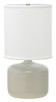 House of Troy - GS120-GG - One Light Table Lamp - Scatchard - Gray Gloss