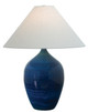 House of Troy - GS190-BG - One Light Table Lamp - Scatchard - Blue Gloss